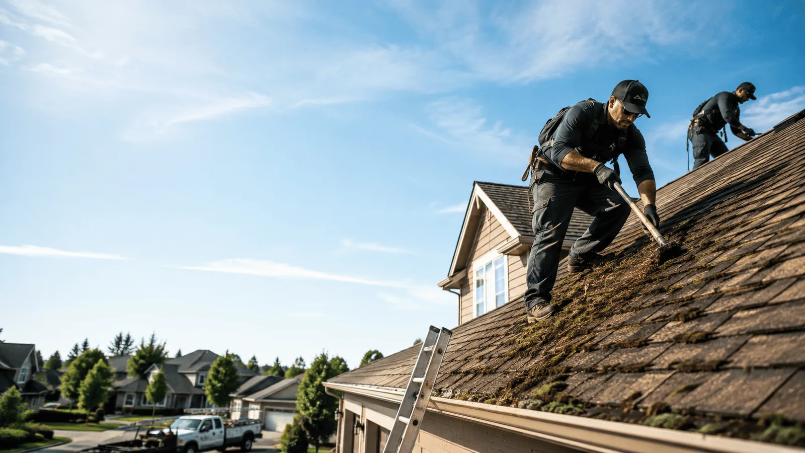Roof Moss Removal in Bluff City, TN near me